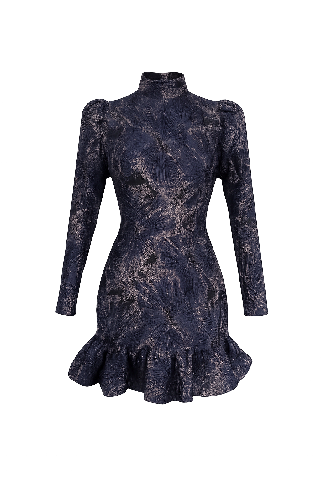 Pietra Jacquard Mini Dress
