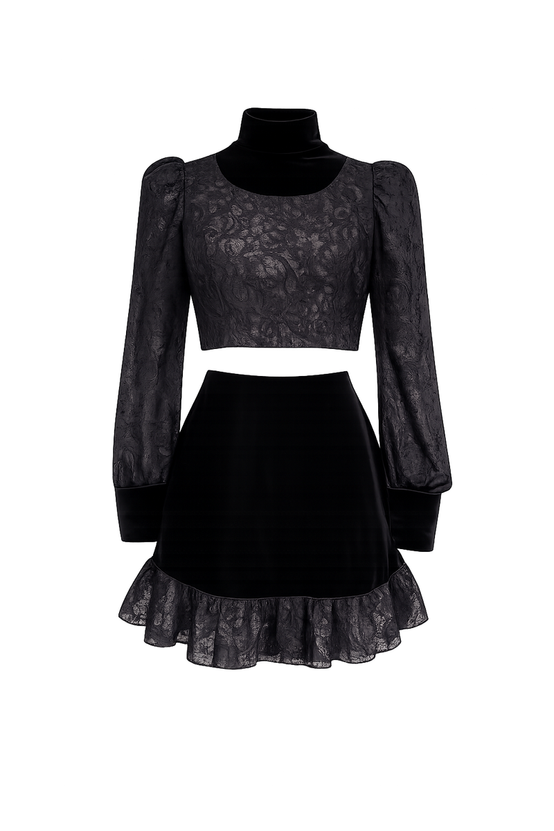 Riviera Lace Skirt Set